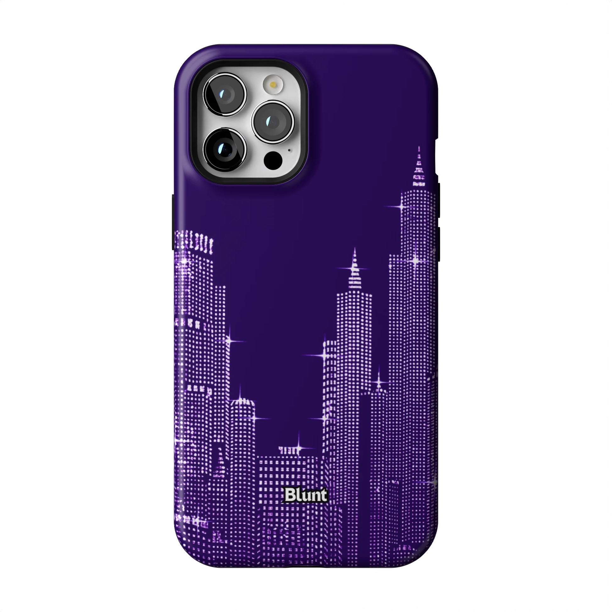 Purple-NYC--SKYELINE-iphone-case-iPhone 12 Pro Max-1