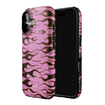 Fuchsia Heat iPhone Case