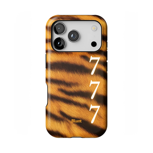 777 Print iPhone Case