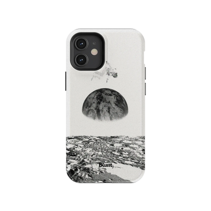 Static Moon iPhone Case