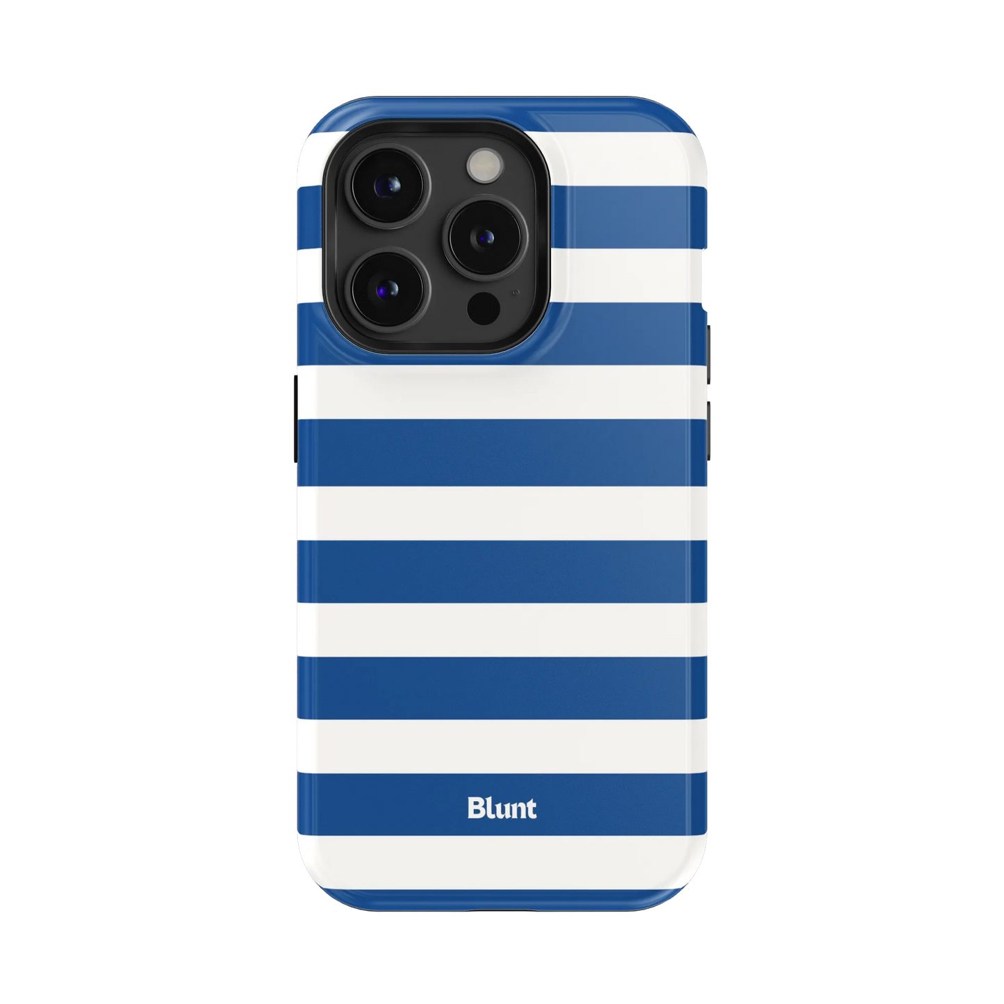 Navy Stripe iPhone Case