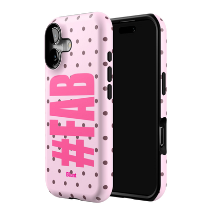 Pink Dot Fab iPhone Case