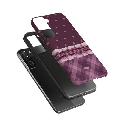 Lilac-Lattice-samsung-case-S22 Plus-3