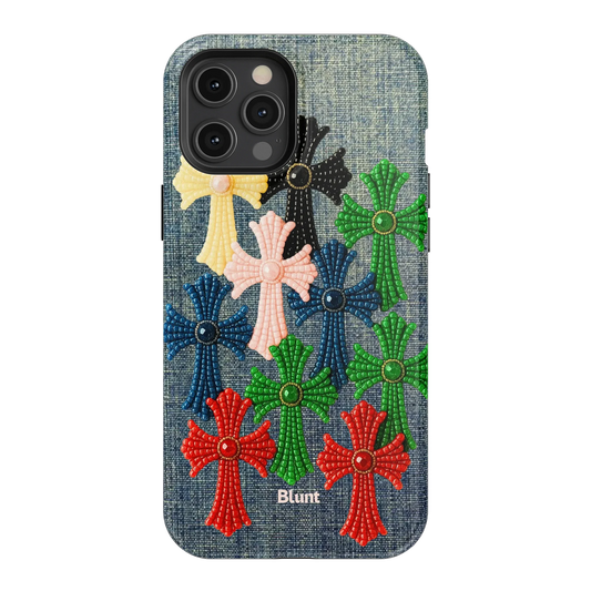 Cross Stitch iPhone Case