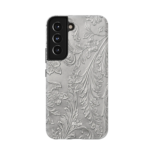 Tooled Silver Samsung Case