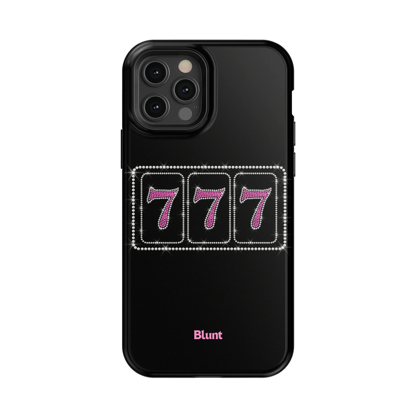 Pink Lucky 777 iPhone Case