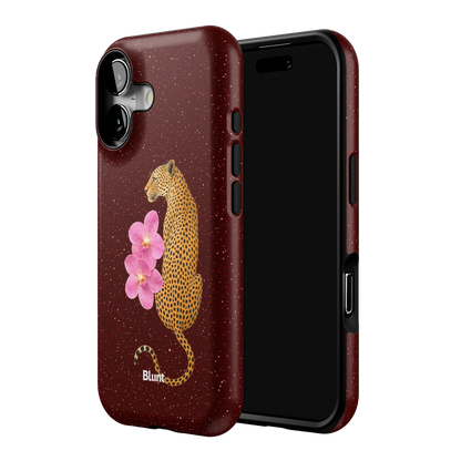 Burgundy Cleo iPhone Case