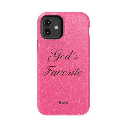 Gods Favorite Pink iPhone Case