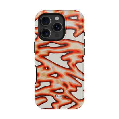 Molten Grid iPhone Case