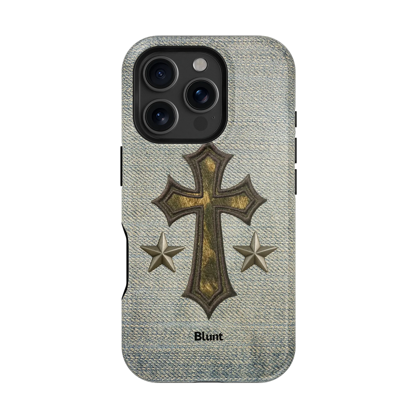 Denim Faith iPhone Case