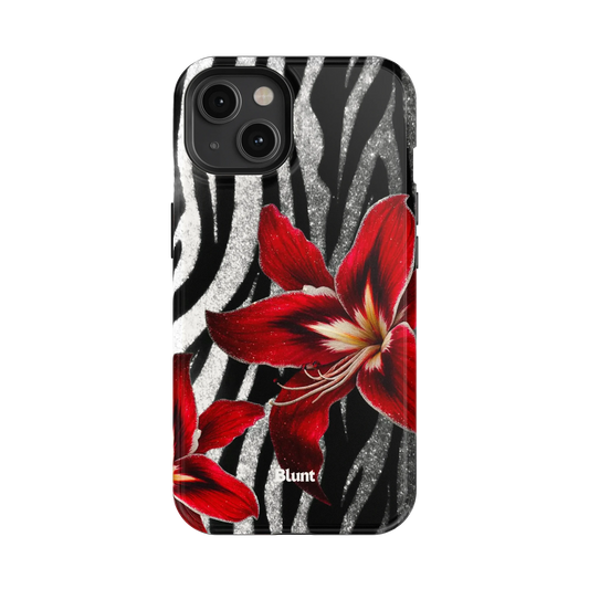 Zebra Rouge iPhone Case