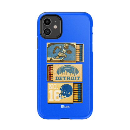 Detroit Football iPhone Case