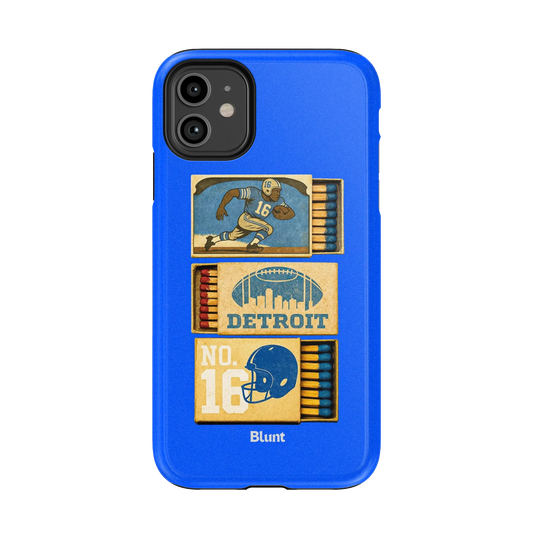 Detroit Football iPhone Case
