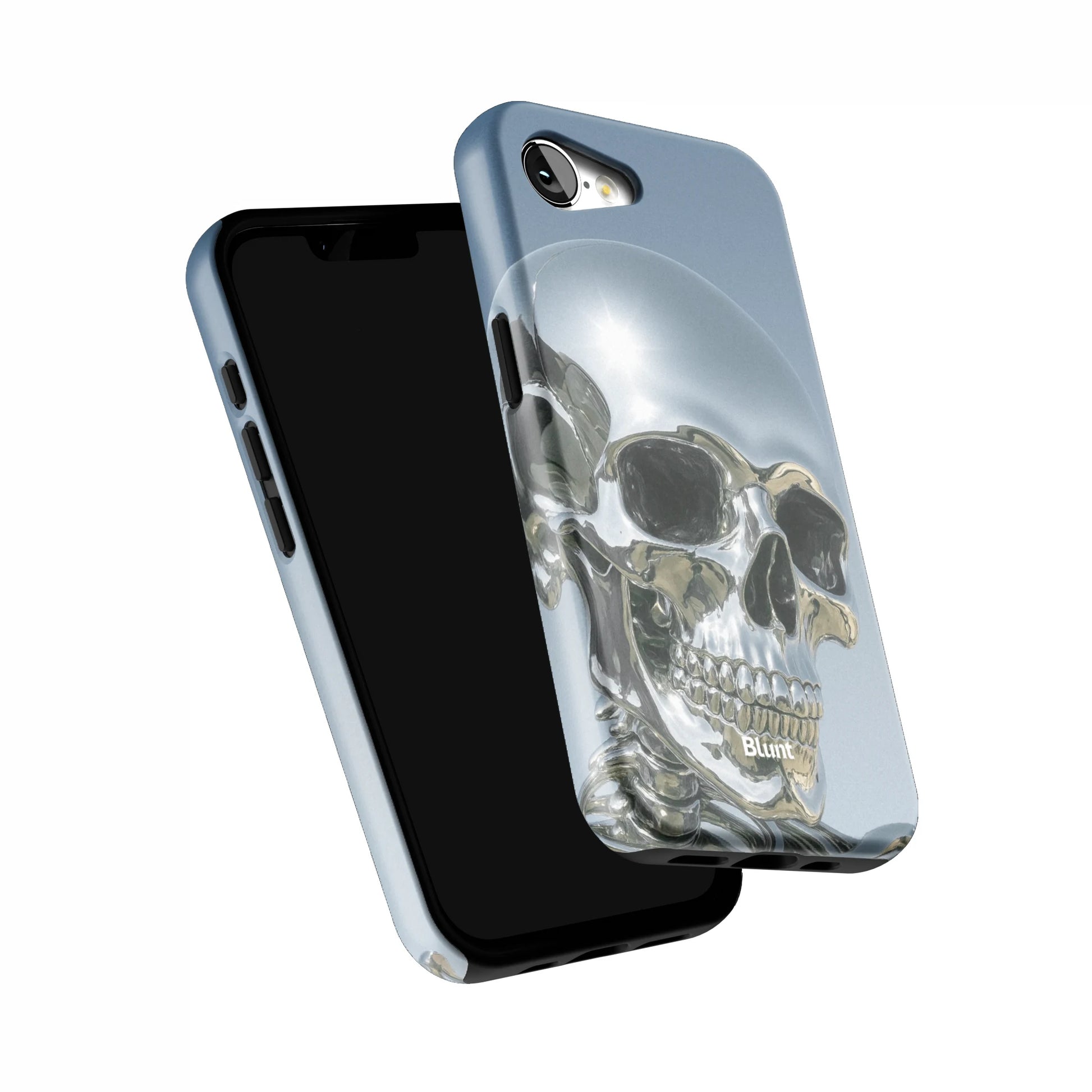 Chrome-Skull-iphone-case-iPhone 17 E-5