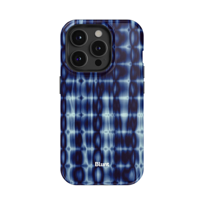 Blue Ripple iPhone Case