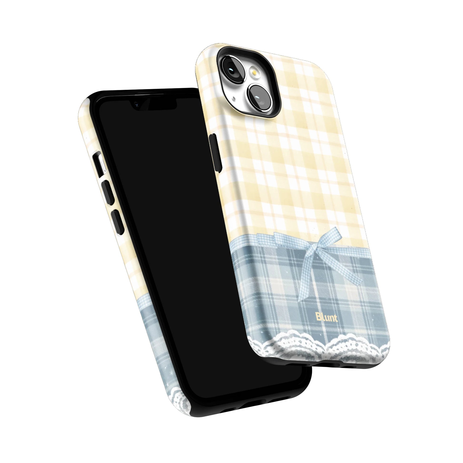 Blue-Lemonplaid-iphone-case-iPhone 13-5