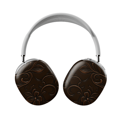Tooled Leather AirPod Max Case - Blunt Cases