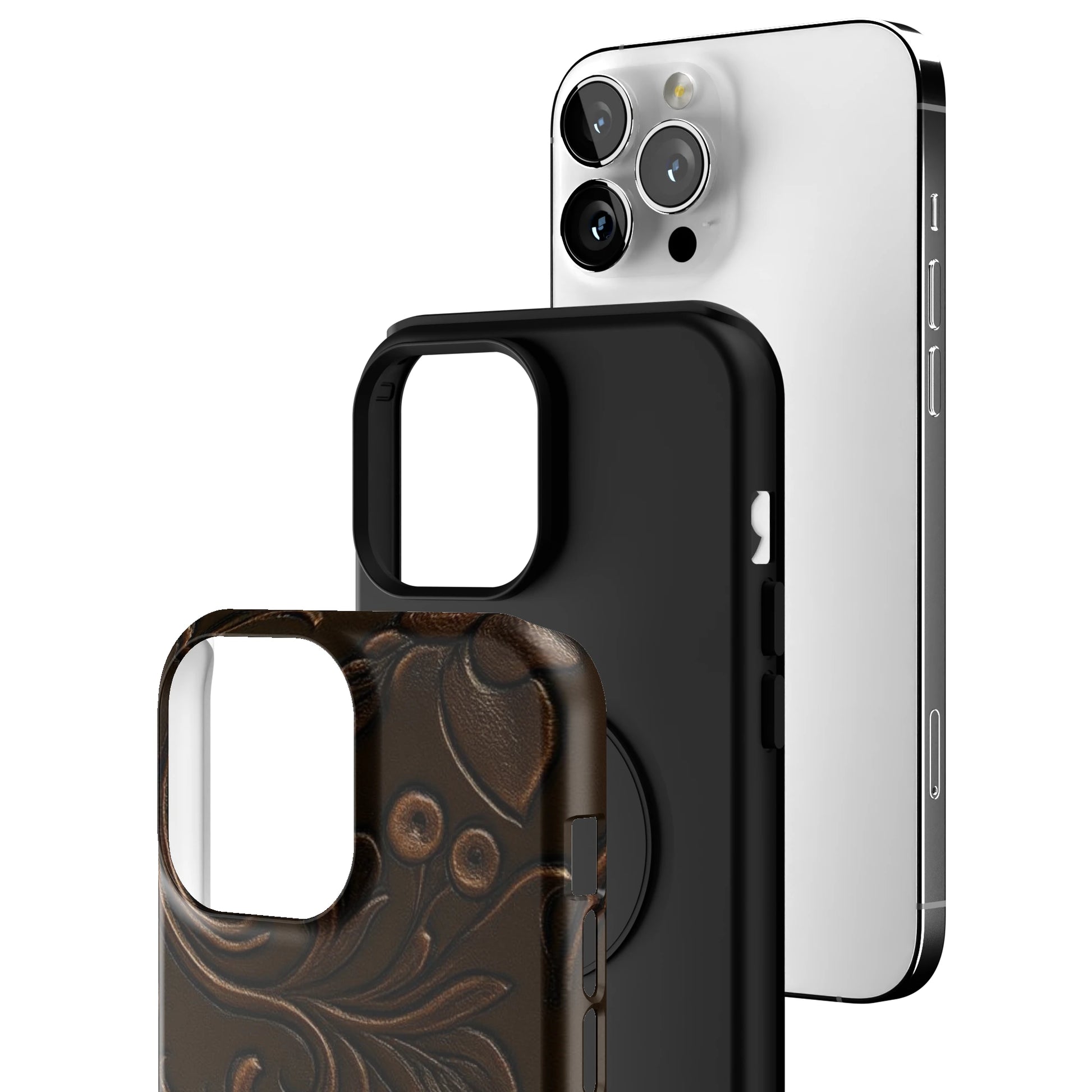 Tooled Leather iPhone Case gallery - Iphone_13_Pro_Max_3