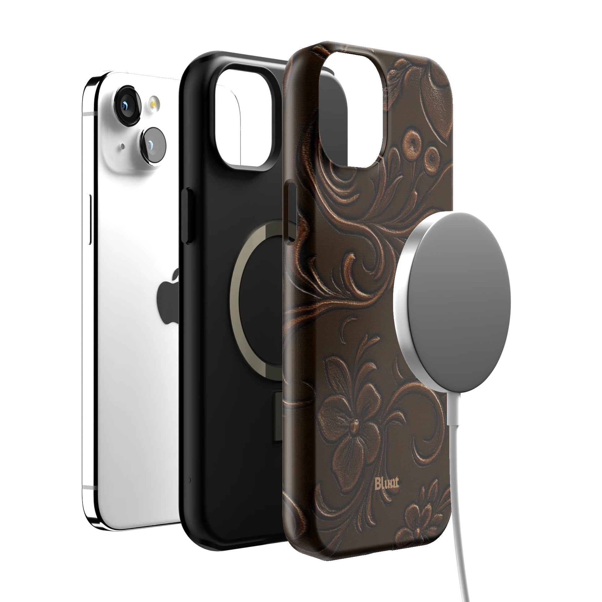 Tooled Leather iPhone Case gallery - Iphone_15_Mini_Air_Plus_4