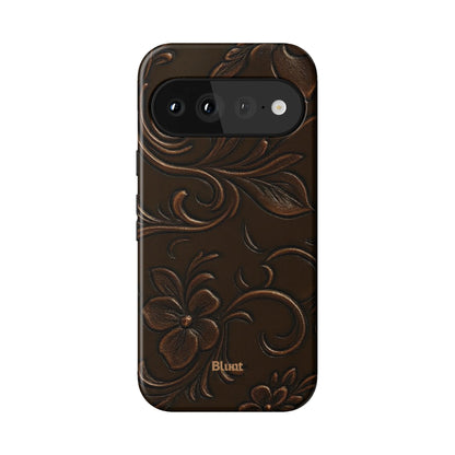Tooled Leather Pixel Case - Blunt Cases