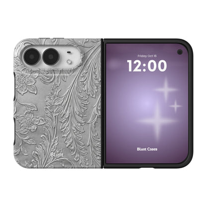 tooled-silver-iphone-case iPhone 18 Duo case, view 1