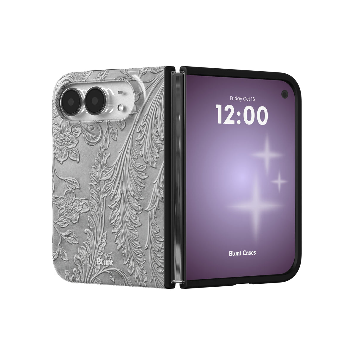 tooled-silver-iphone-case iPhone 18 Duo case, view 3
