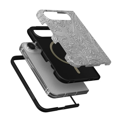 tooled-silver-iphone-case iPhone 18 Duo case, view 6