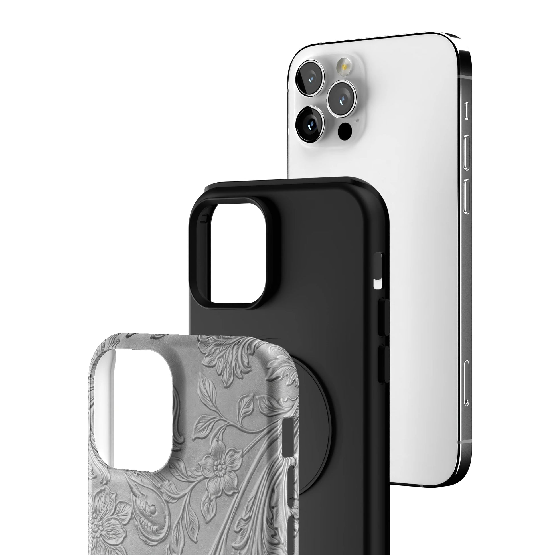 Tooled Silver iPhone Case gallery - Iphone_12_Pro_3