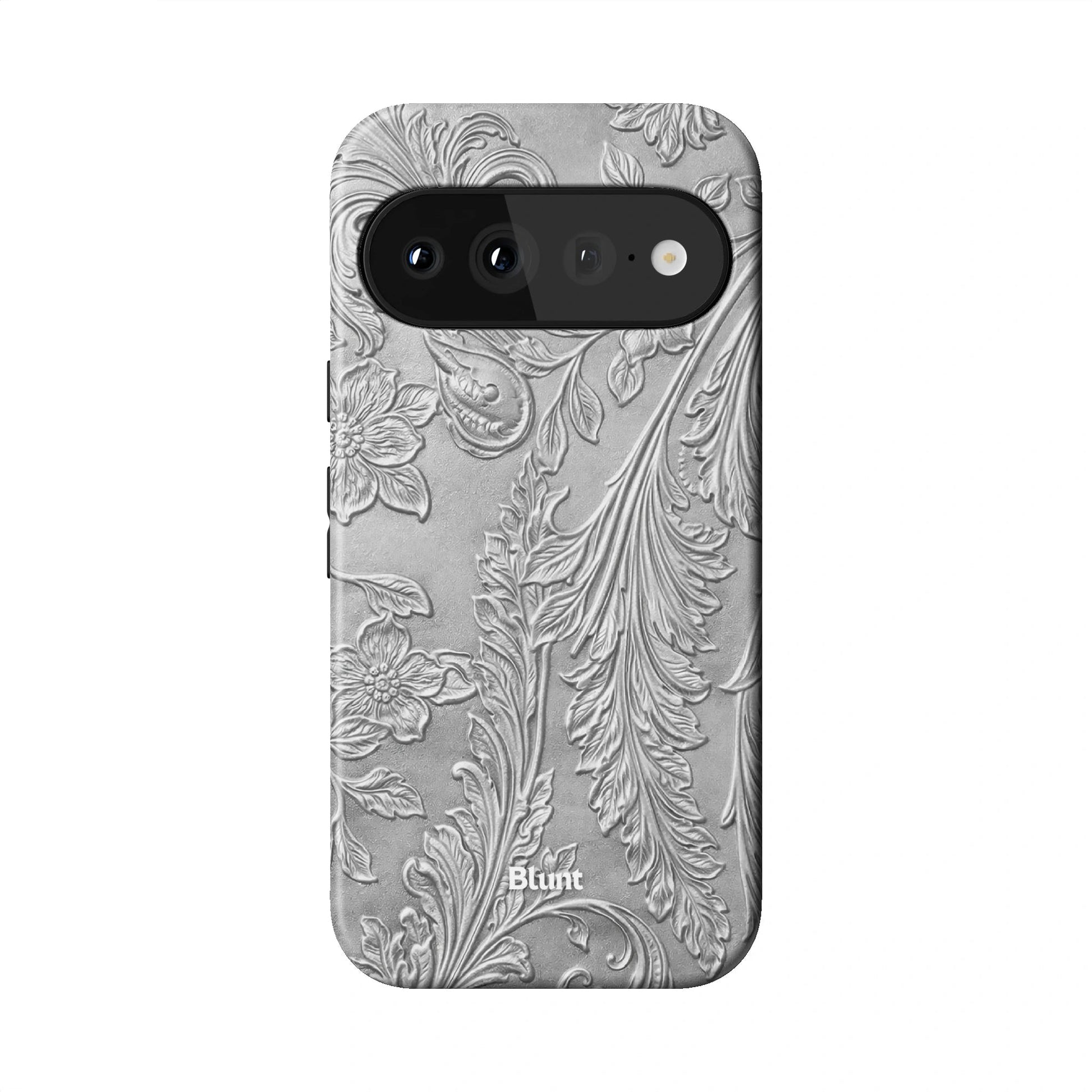 Tooled Silver Pixel Case - Blunt Cases