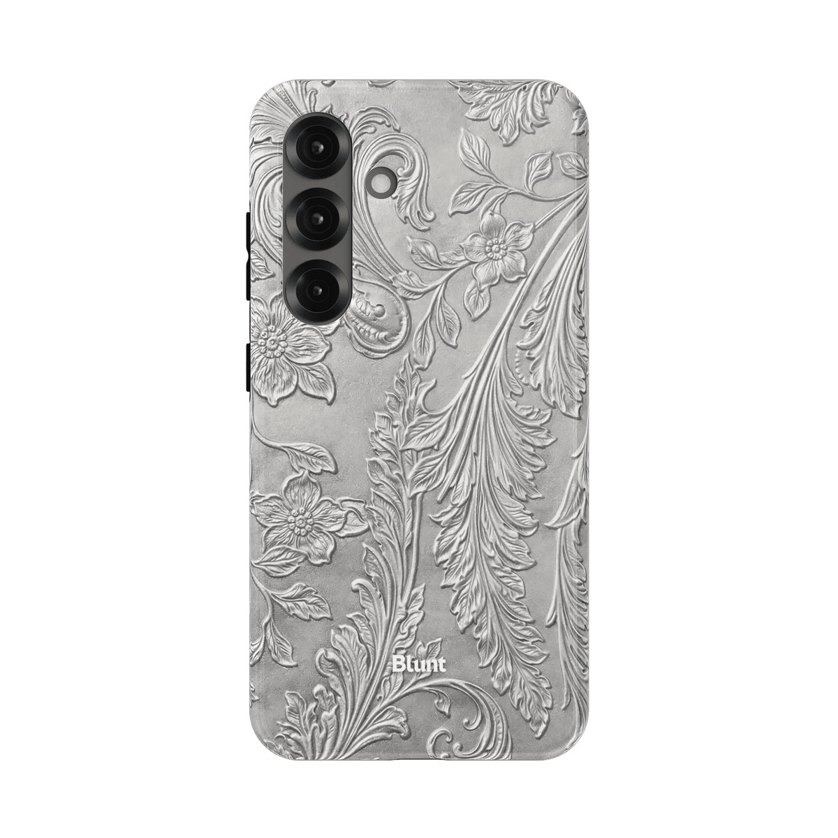 Tooled Silver Samsung Case - Blunt Cases