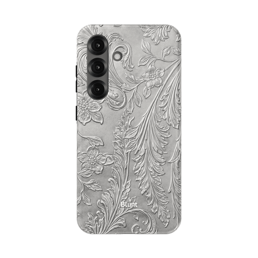 Tooled Silver Samsung Case - Blunt Cases