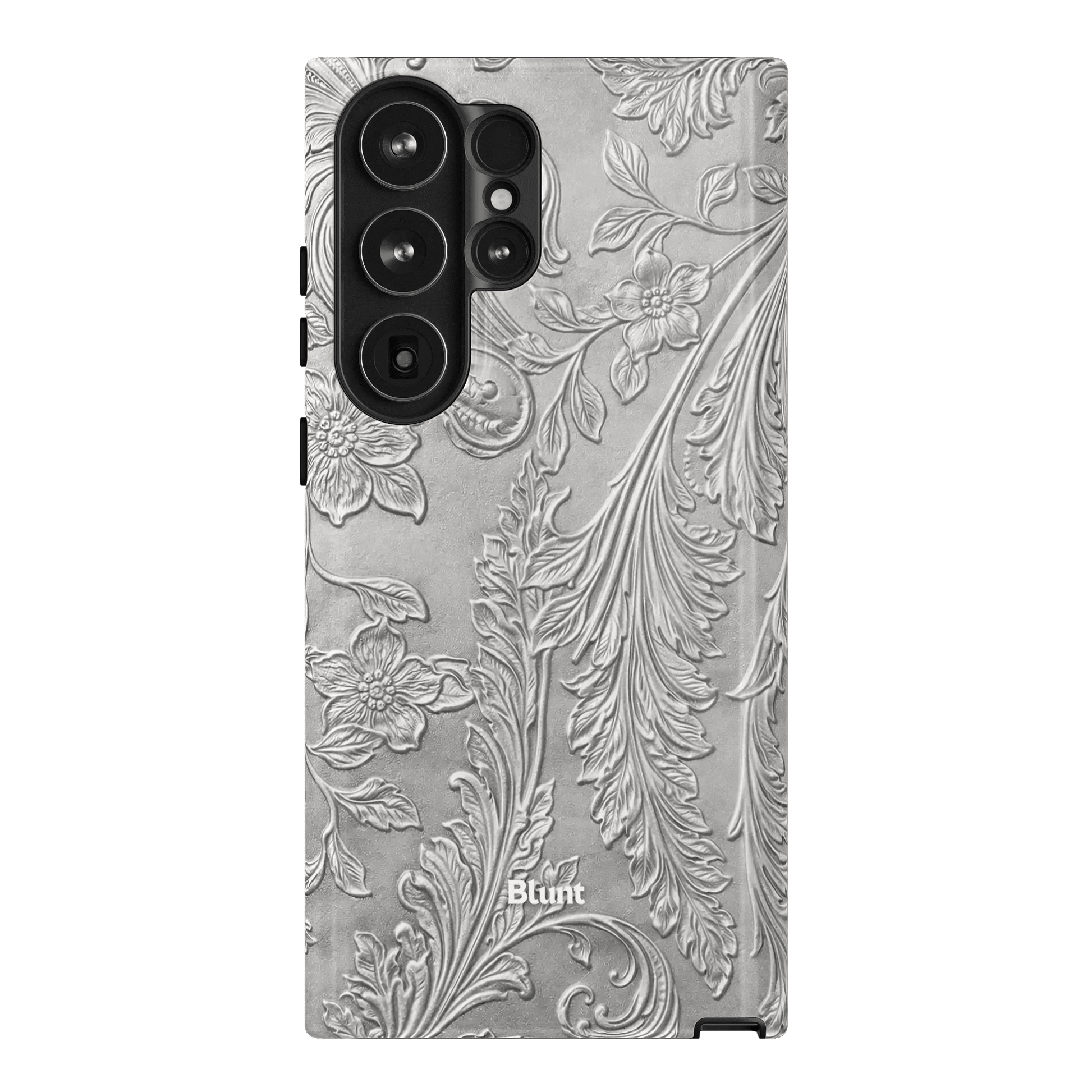 Tooled Silver Samsung Case - Blunt Cases