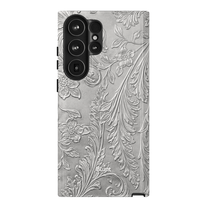 Tooled Silver Samsung Case - Blunt Cases
