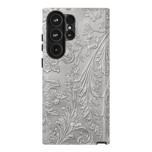 Tooled Silver Samsung Case - Blunt Cases