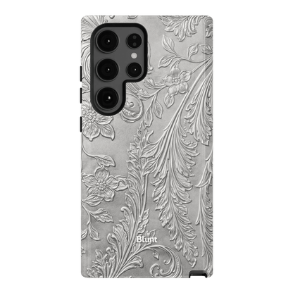 Tooled Silver Samsung Case - Blunt Cases