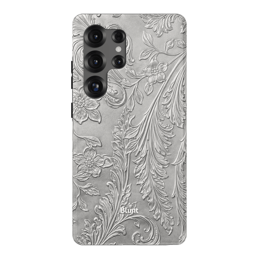 Tooled Silver Samsung Case - Blunt Cases