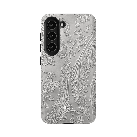 Tooled Silver Samsung Case - Blunt Cases