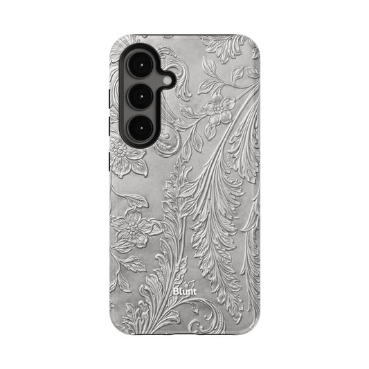 Tooled Silver Samsung Case - Blunt Cases
