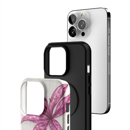 Purple-Floral-Luster-iphone-case-iPhone 13 Pro-3