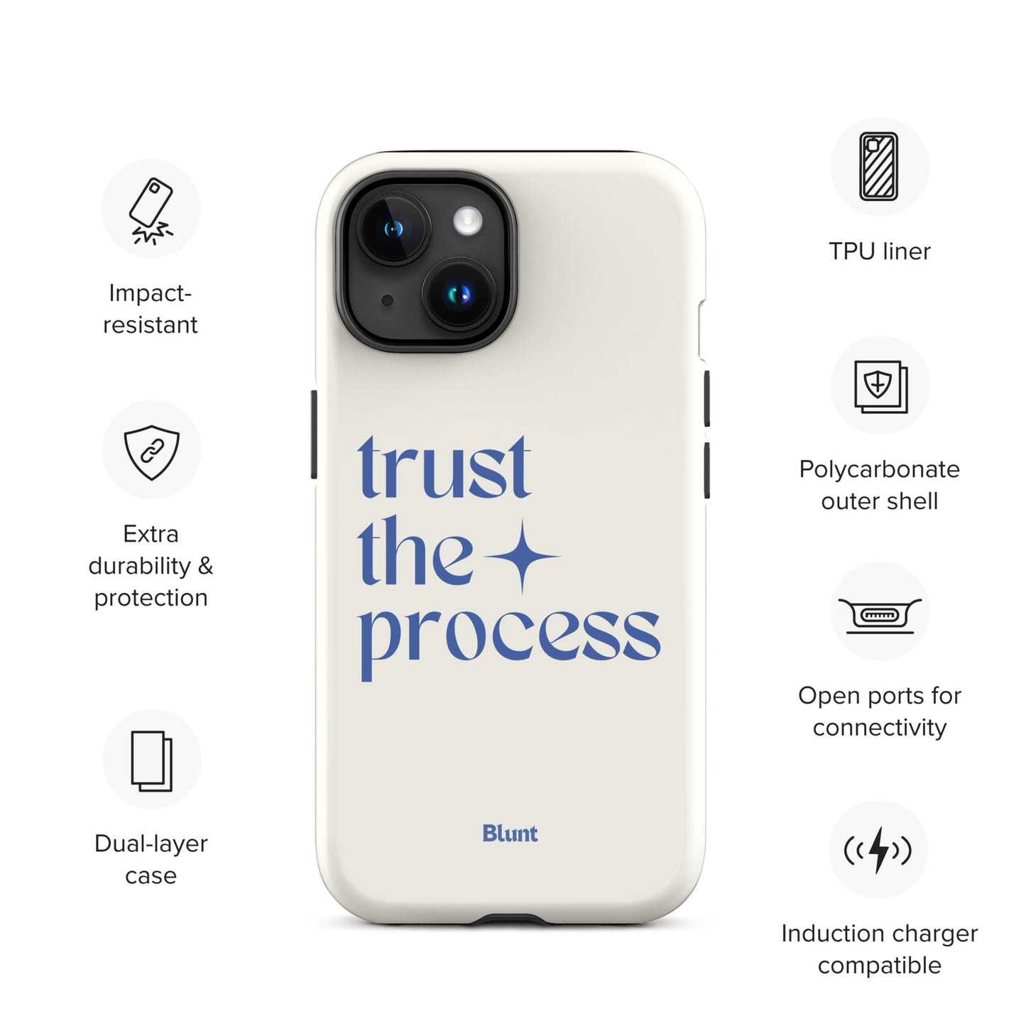 Trust the Process iPhone Case