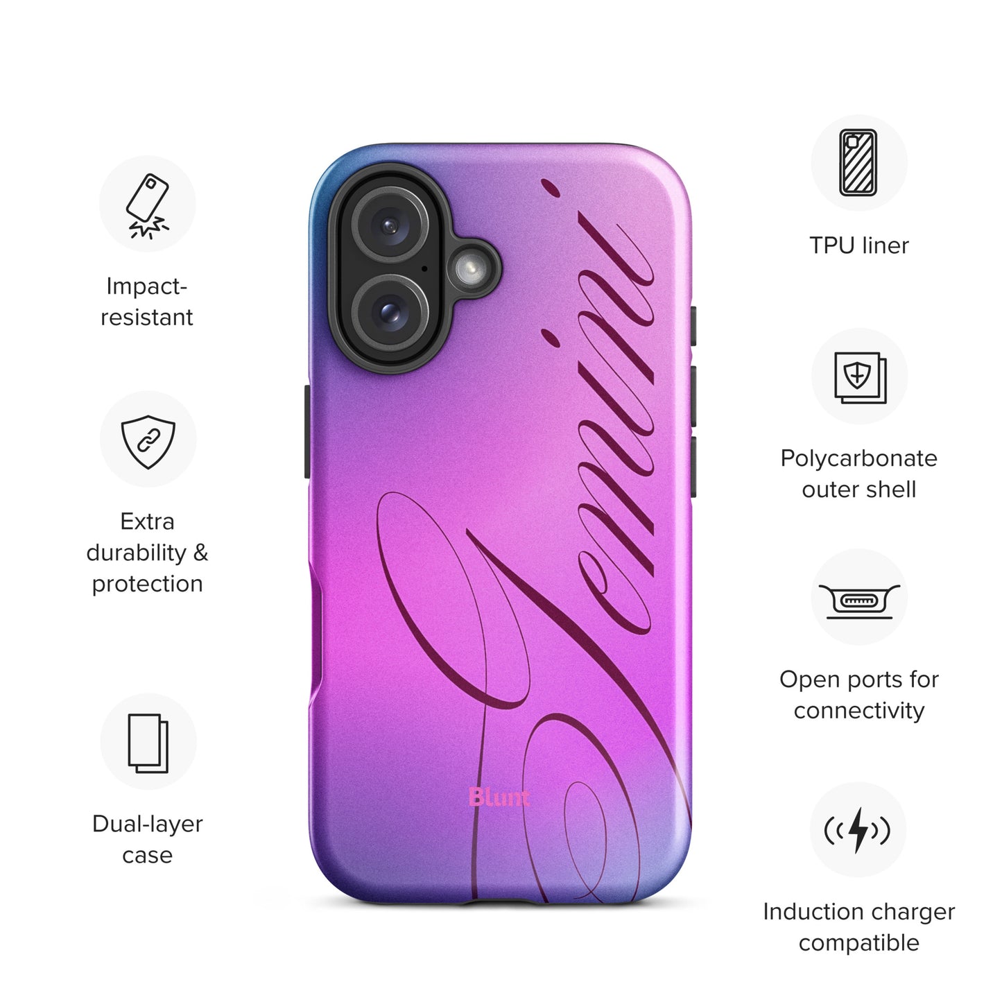 Gemini iPhone Case
