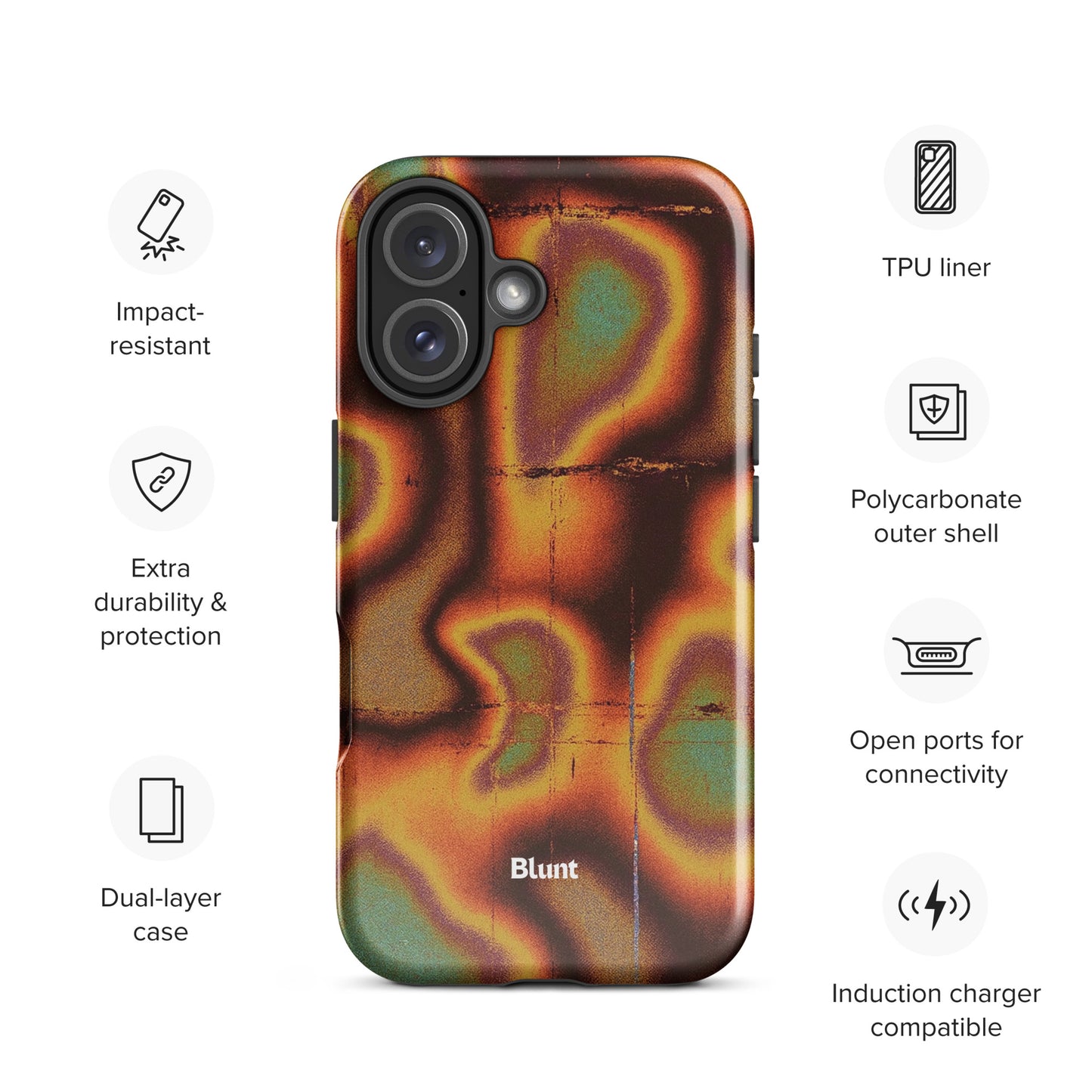 Inferno Circuit iPhone Case