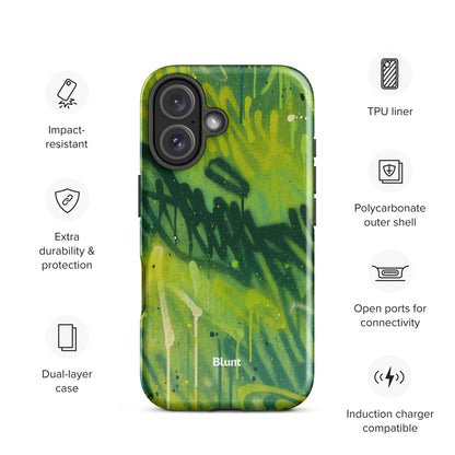 Jungle Script iPhone Case