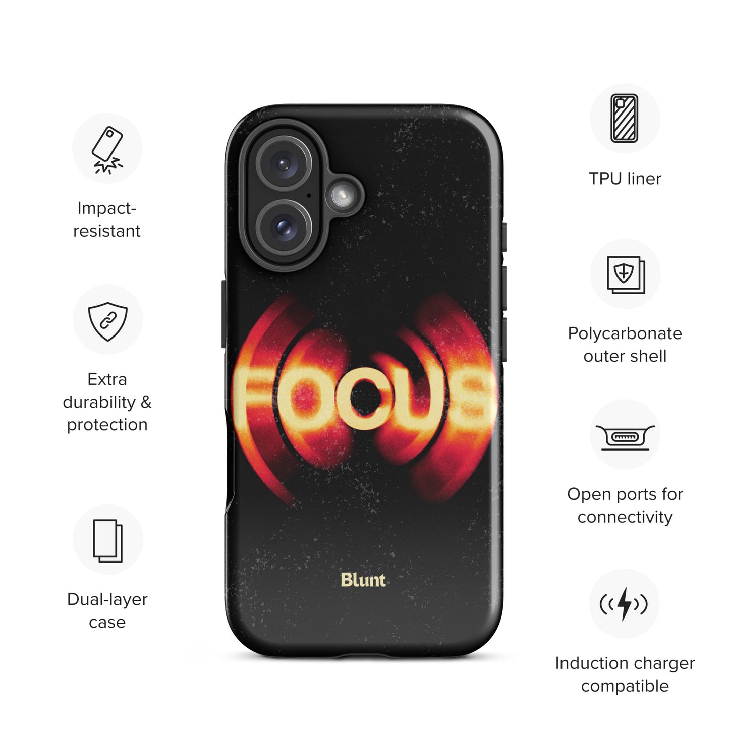 Laser Focus iPhone Case