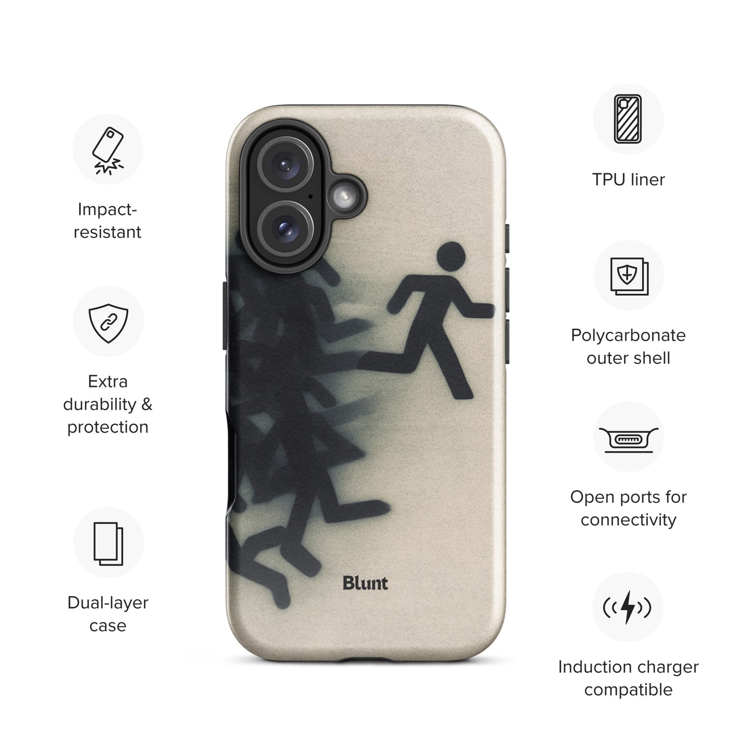 Shadow Sprint iPhone Case