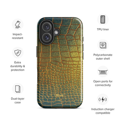 Emerald Fang iPhone Case