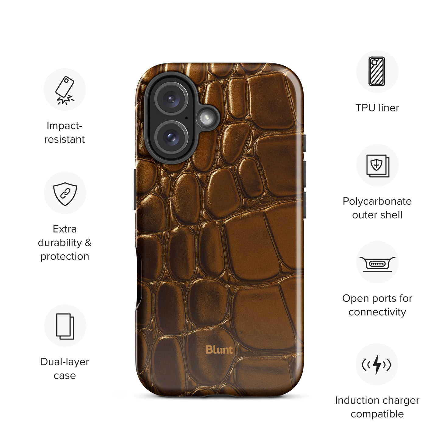 Bronthos iPhone Case