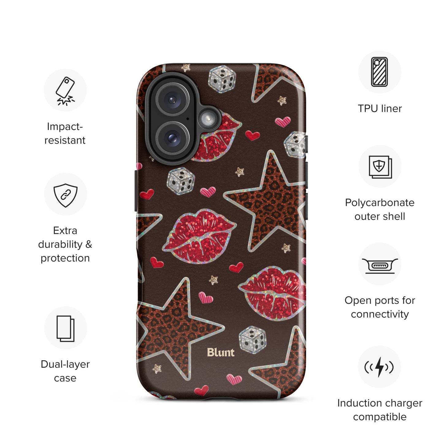 Kiss Kiss iPhone Case