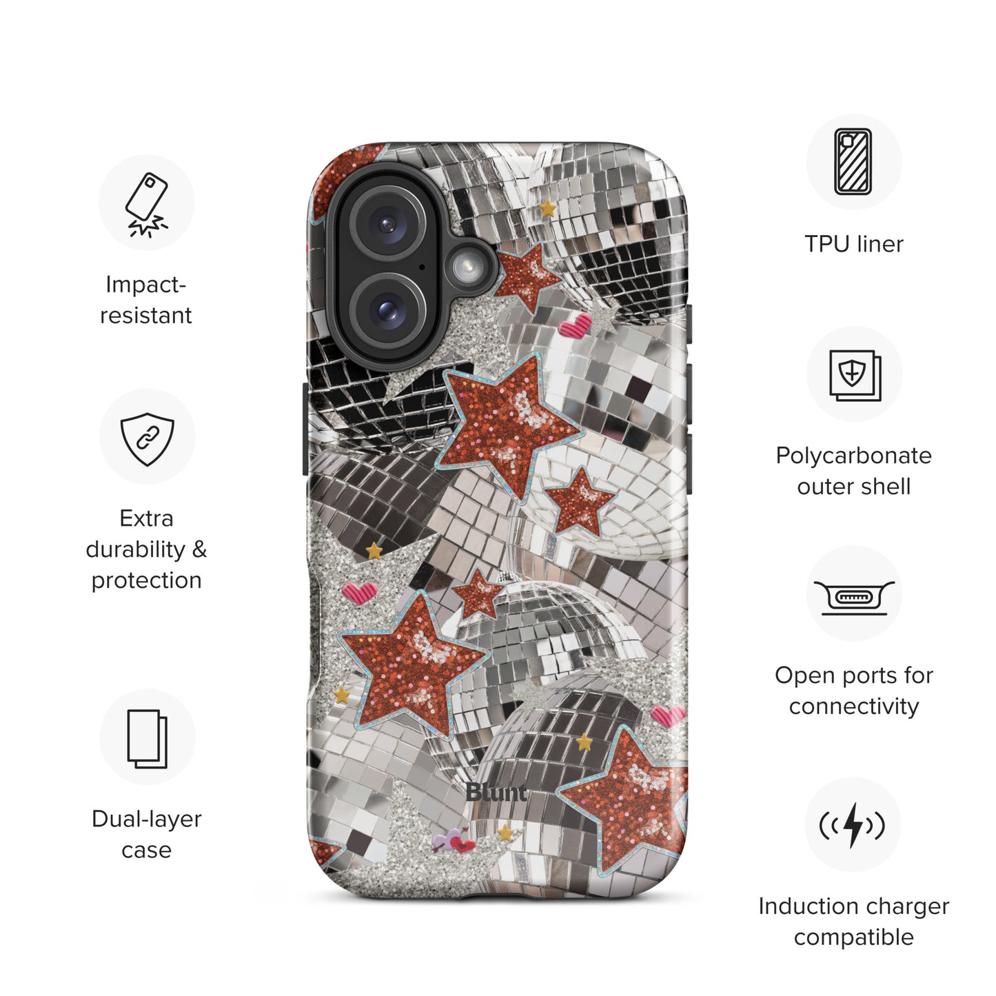 Disco Star iPhone Case