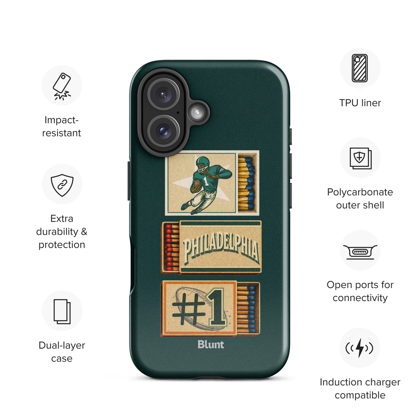 Philly Football iPhone Case